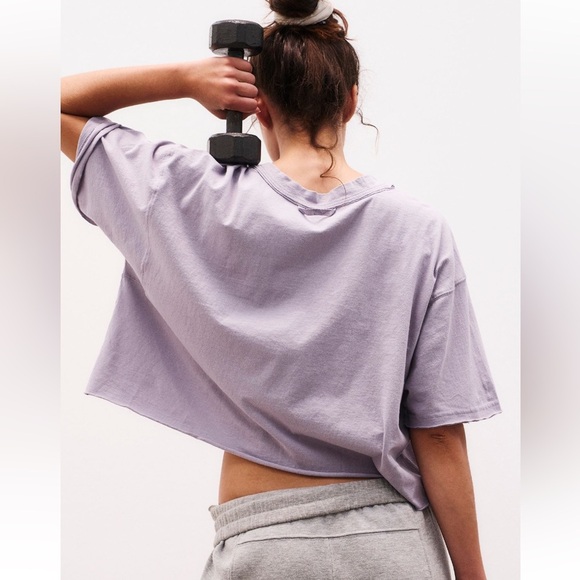 FP MOVEMENT Inspire Buti Logo Tee Trailblazer Purple - Picture 3 of 9